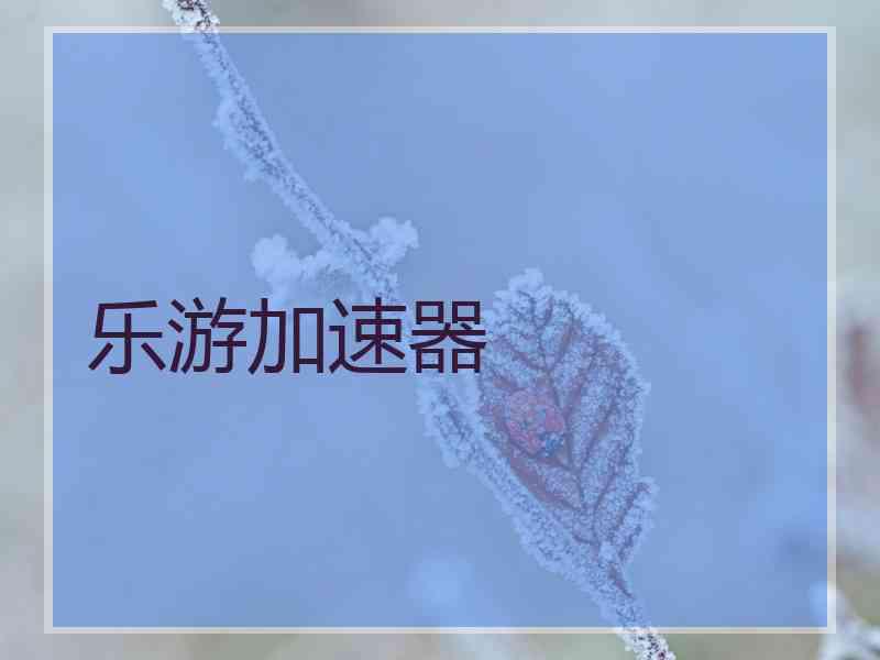 乐游加速器