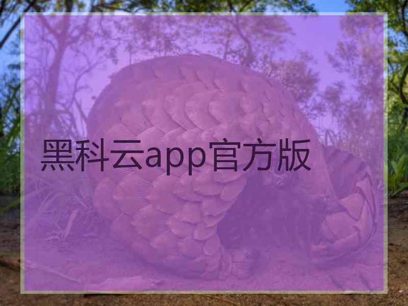 黑科云app官方版