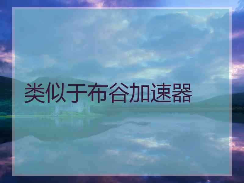 类似于布谷加速器